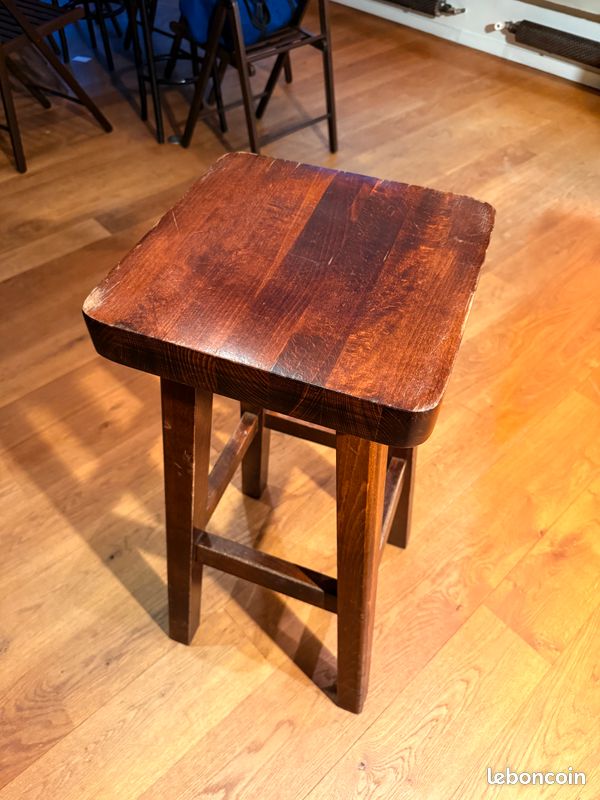 Tabourets de bar brutalistes du milieu du siècle, 1960, lot de 8 (image 2)