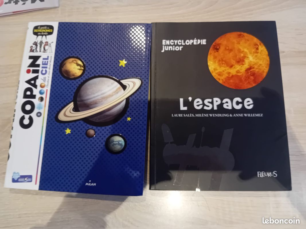 Lot de 2 livres : Copain du ciel et Encyclopédie de l'espace (image 1)