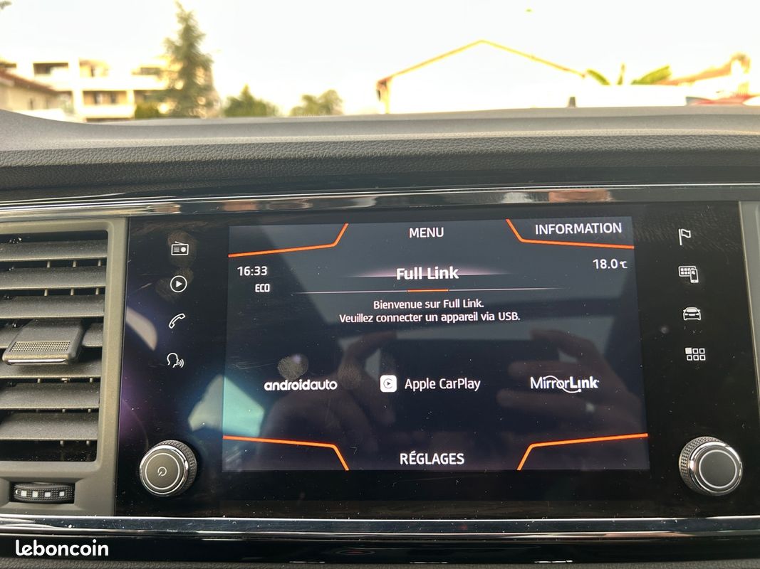 SEAT ATECA 2.0 TDI 150 XCELLENCE DSG7 - 150Ch - Garantie 12 mois / 1ère Main / Entretien Seat / Toit Ouvrant / CarPlay / Caméra 360 (image 21)