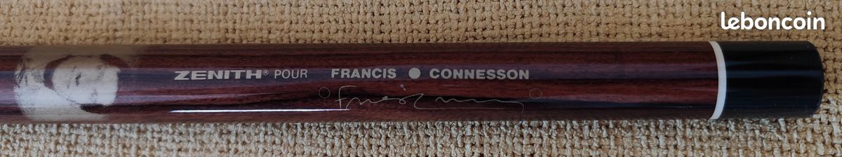 Queue de Billard Français Zenith Signée Francis Connesson avec 2 Flèches et un Etui (image 3)