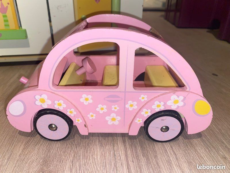Sylvanian family et maison bois toy van (image 6)