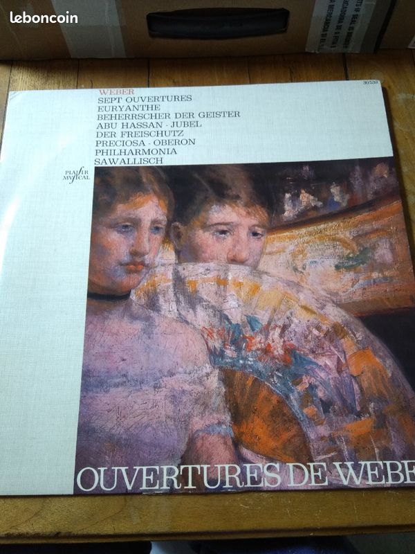 Disque Vinyle de Carl-Maria VON WEBER 33T (image 1)