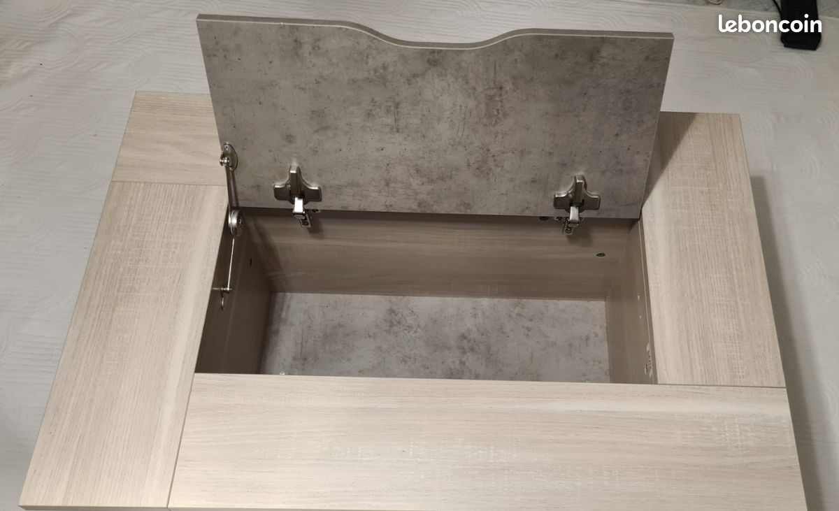 Table basse avec roulettes (image 2)