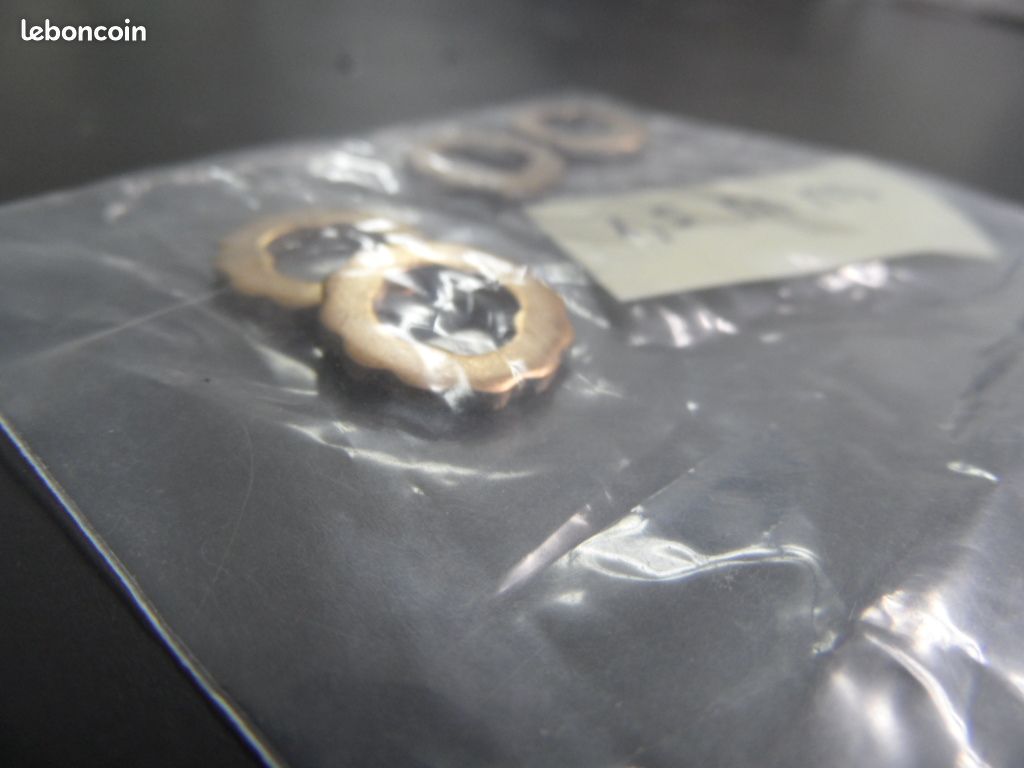 Bagues / rondelles en cuivre recuit (douce) pour injecteurs BOSCH, DELPHI, etc... (image 2)
