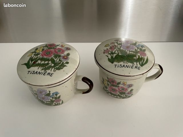 Lot de 2 tisanieres (image 1)