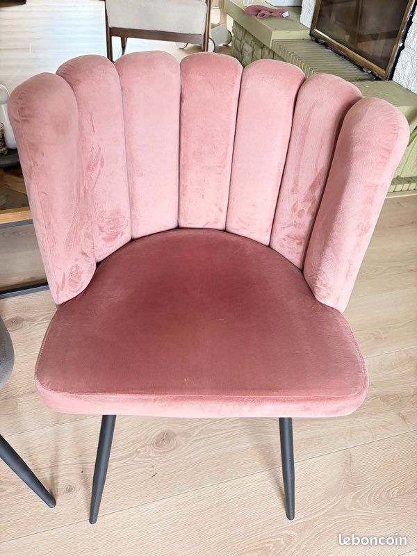 Chaises coquillage x6 (image 3)