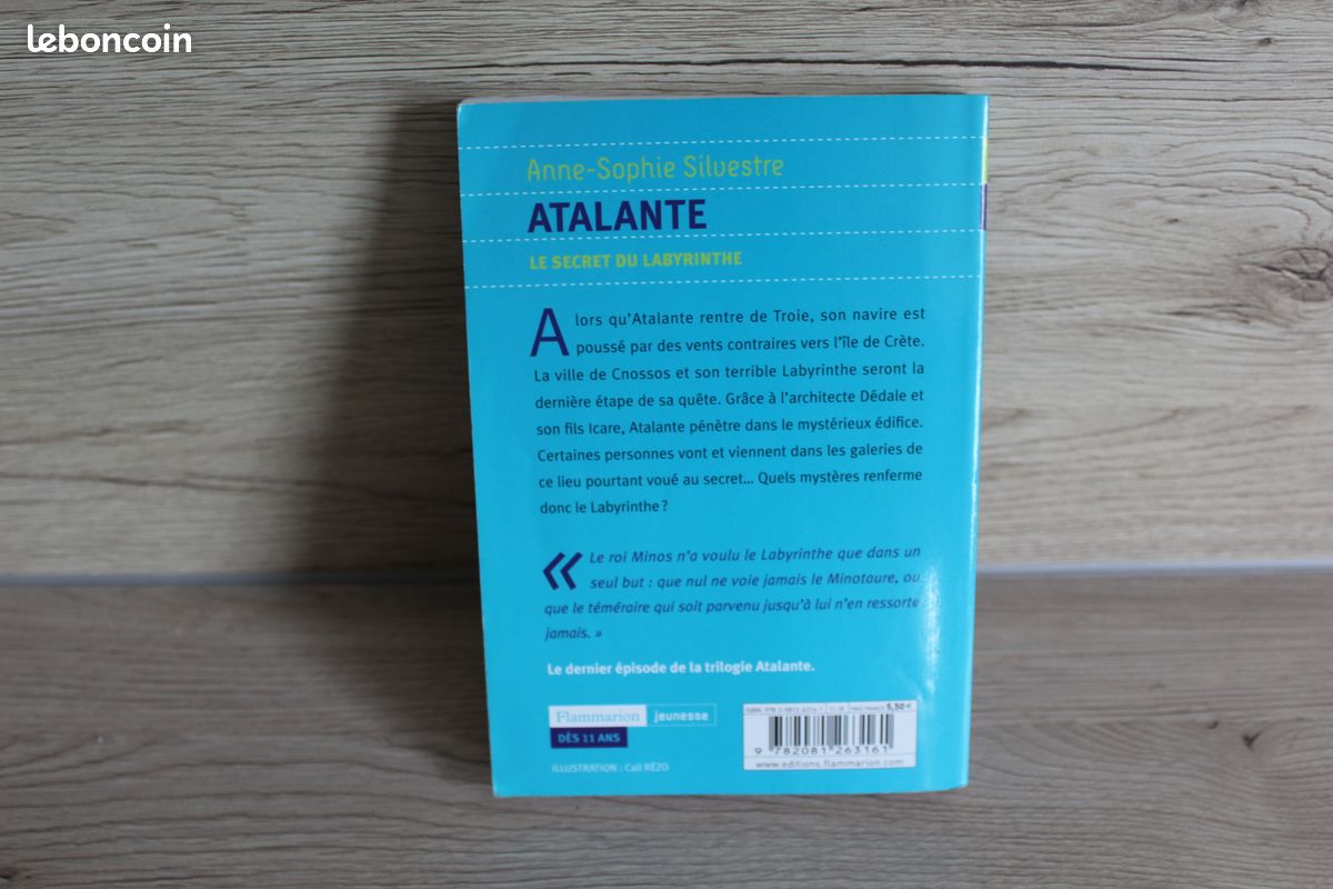 Livre Atalante, le secret du labyrinthe (image 2)