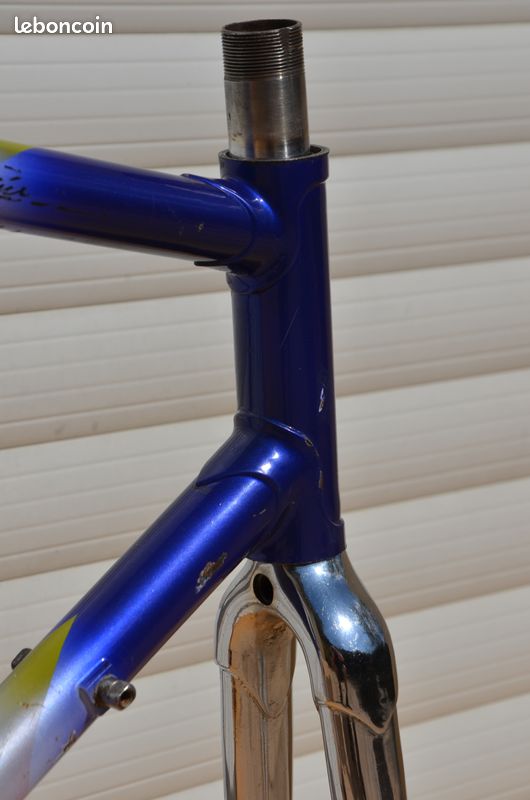 Cadre Vélo Vintage Jeunet Franche-Comté - Acier - 700C - Tige Fourche Incluse - France