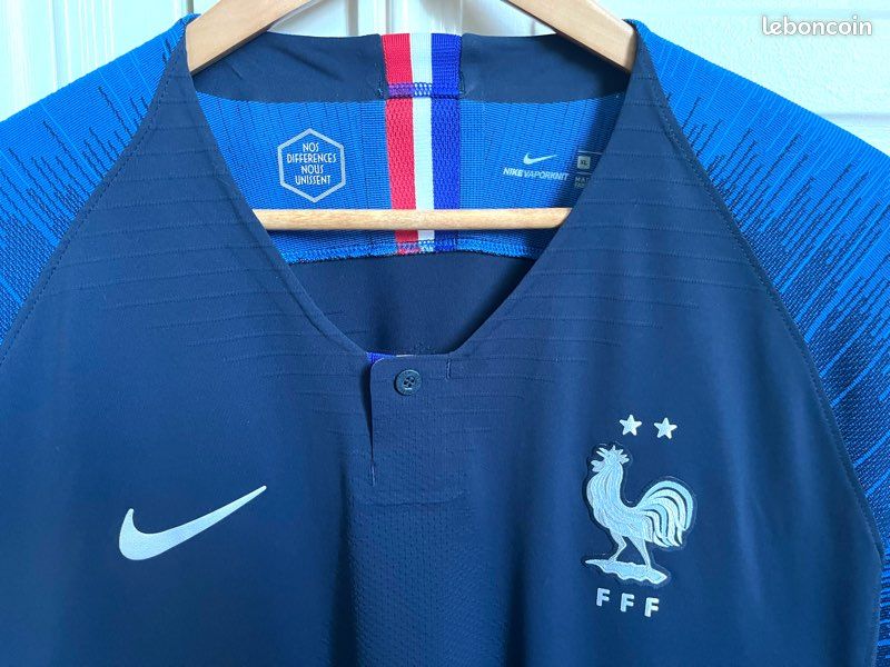 Maillot France FFF 2018 Home Vapor/Joueur/Player/Pro ETOILES