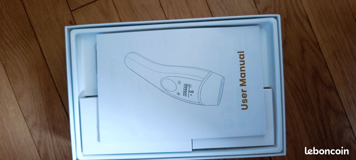 21J Épilateur Lumière Pulsée, IPL Épilateur Laser avec Fonction de Refroidissement, Salon à la Maison,9 Niveaux Laser Epilation pour Femme et Homme, Corps Aisselles, Blanc (image 4)