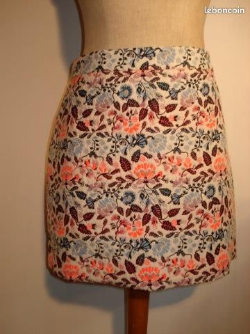 Jupe Promod Taille 44/XXL Orange - Occasion En Très Bon état