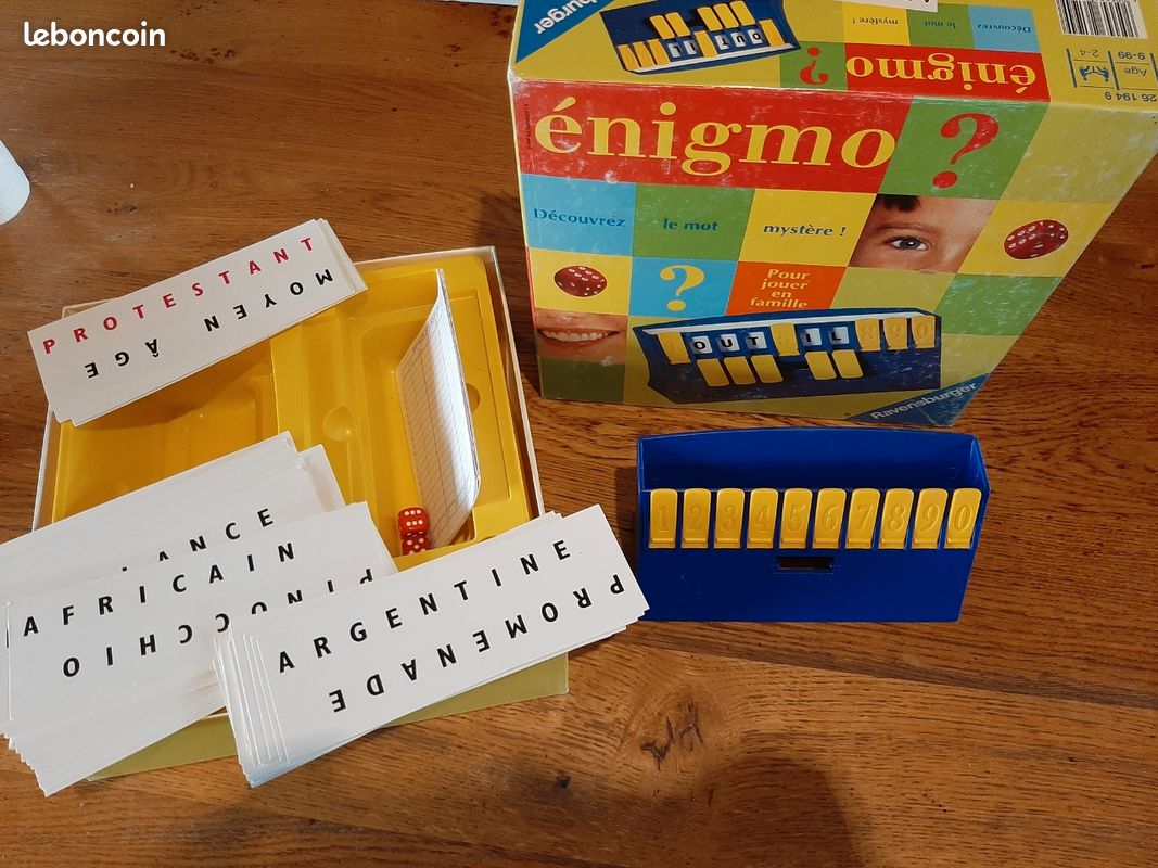 Jeu Enigmo (image 1)