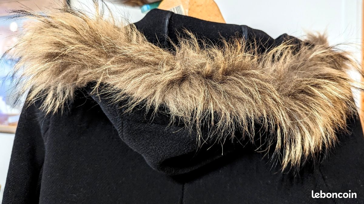 Manteau capuche SANDRO taille S ( 36) (image 5)