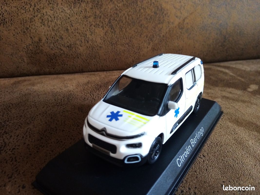 Modèle Réduit Citroën Berlingo Police Municipale 2020 - Norev 1:43 - Neuf