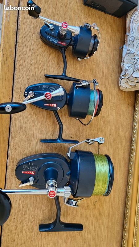 Troc Echange Moulinet Mitchell M 40 Tbe+lot Rapala , Bobine De Fils Brochet   Grand Floteur Neuf Annonce 833248