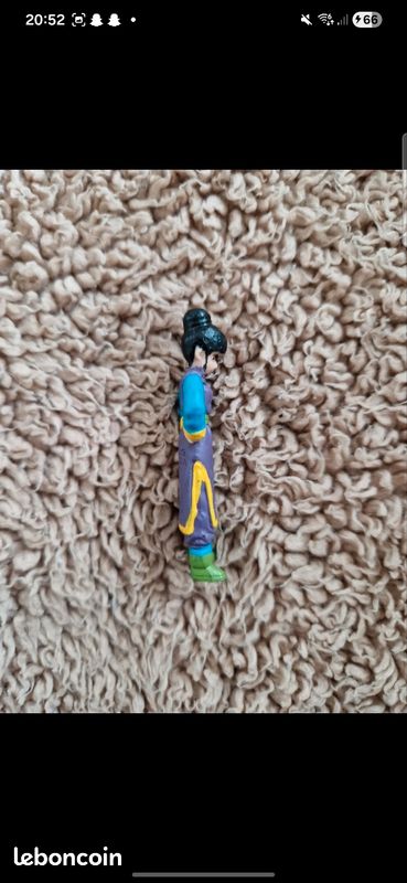 Figurine Chichi 5,5cm Dragon Ball Z DBZ Bandai Toys BS STA 1989 figure AB rare Chi-Chi (image 3)
