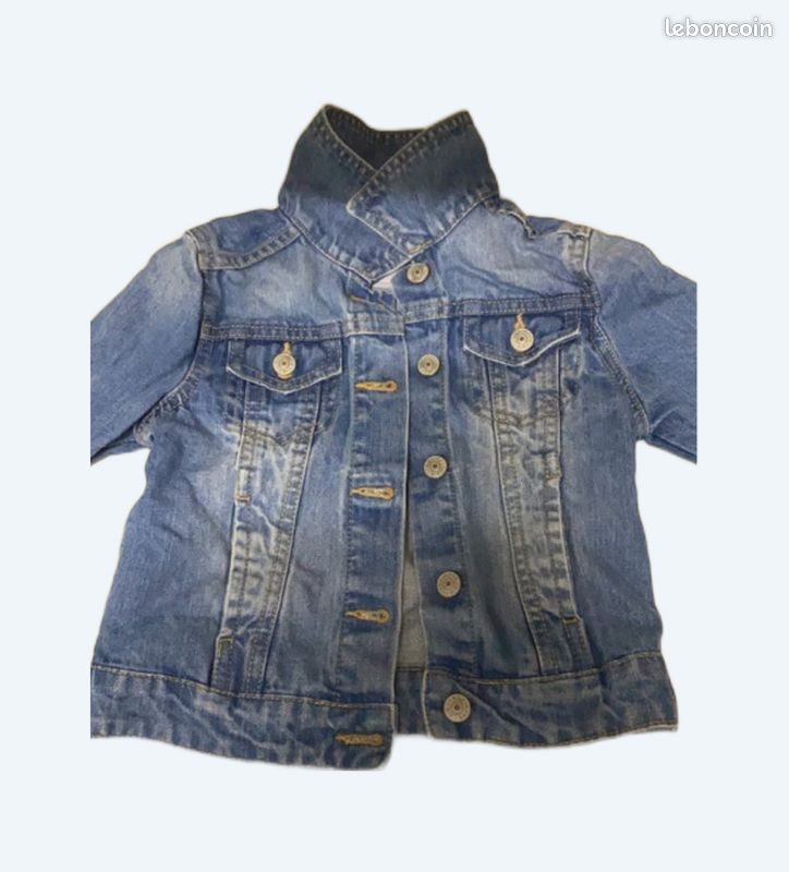 Veste en jean enfant (image 1)