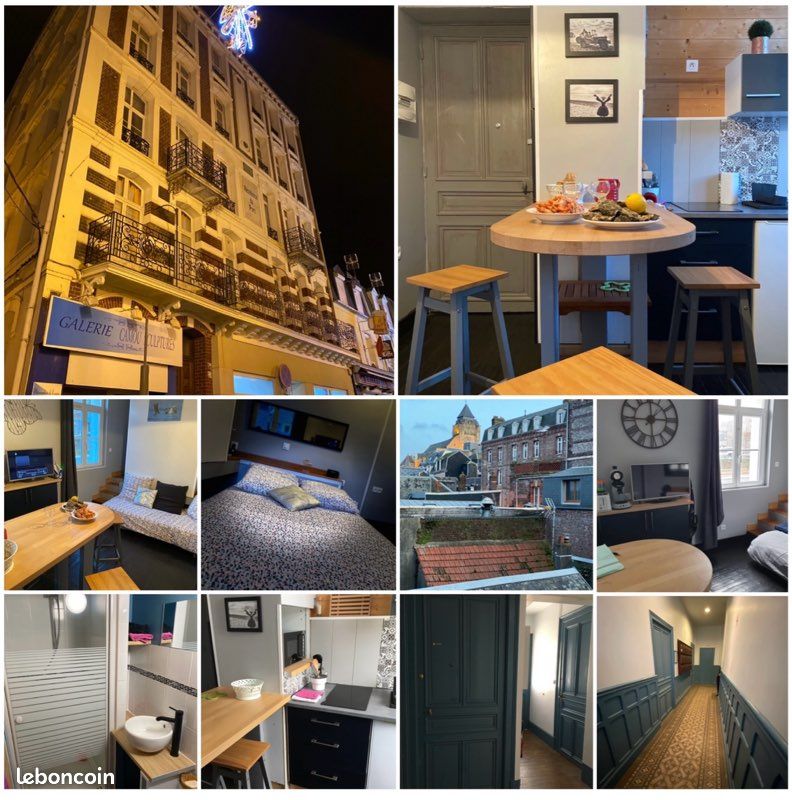Appartement 1 pièce 16 m² · à Le Tréport · 16 m² · 450 €/mois