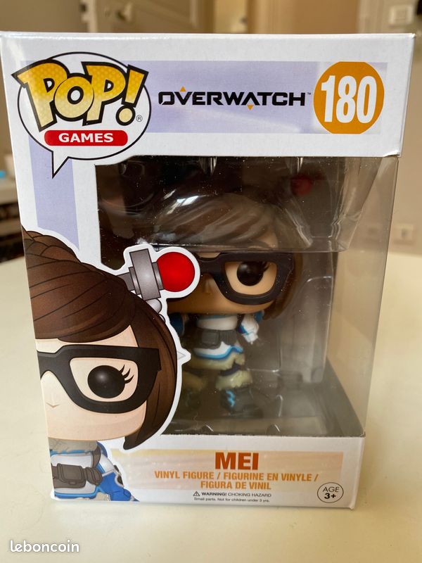 Figurine Funko Pop N°180 - Overwatch - Mei (image 1)
