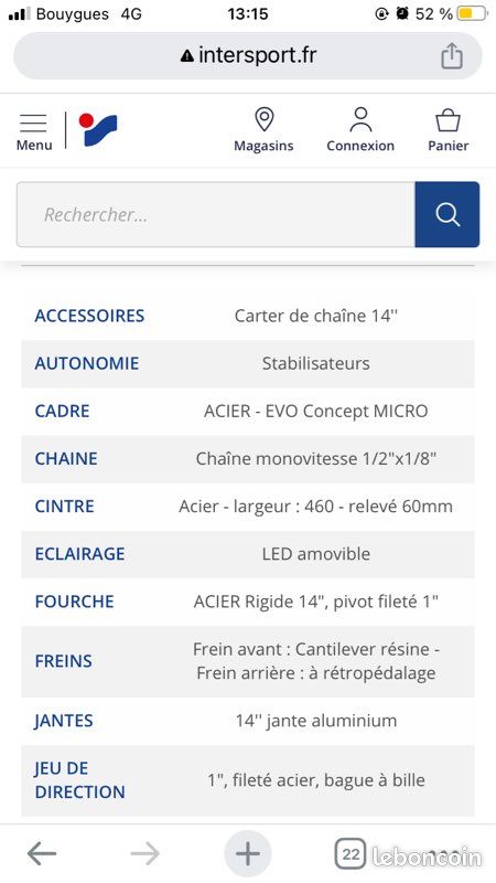 Vélo enfant neuf (image 4)