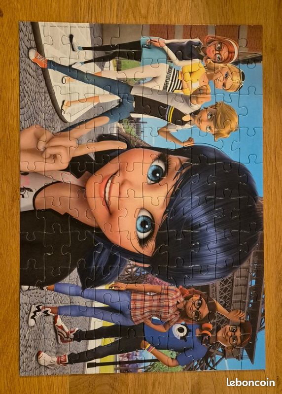 2 puzzles 100 pièces Miraculous (image 4)