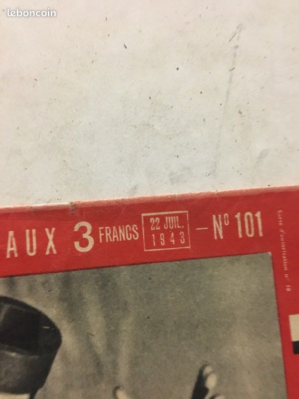 Ancienne revue « toute la vie ». 1943 (image 2)