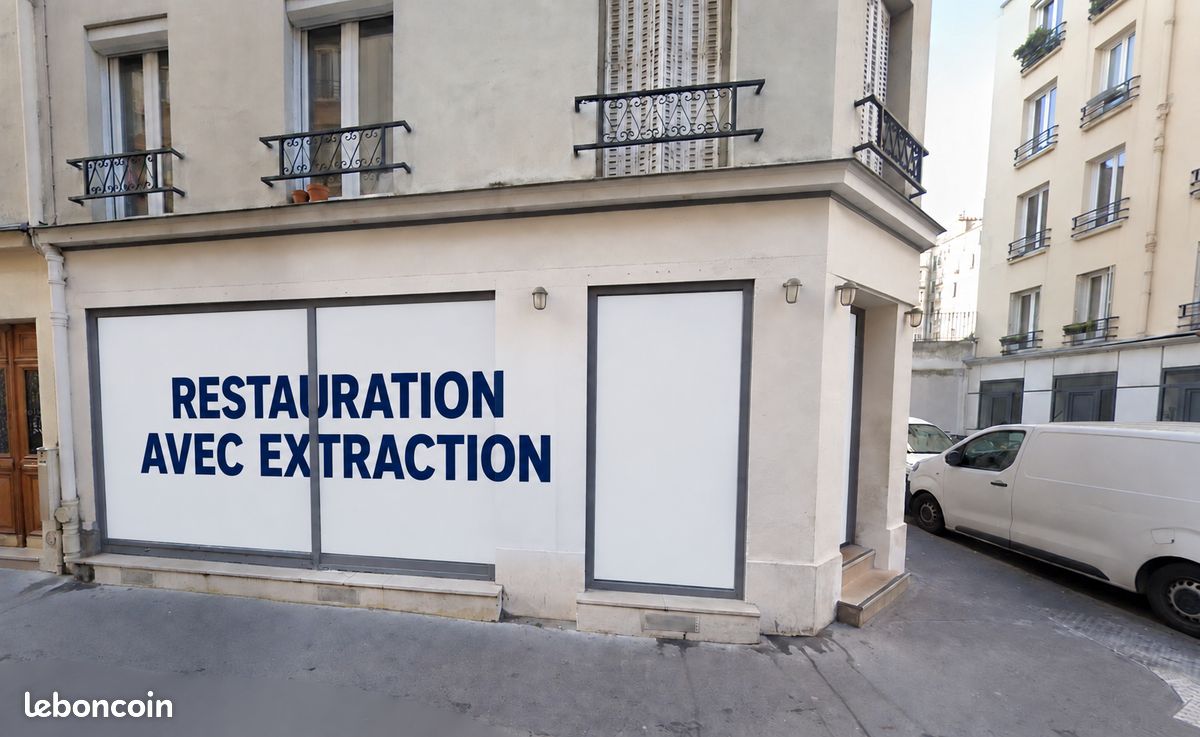 Vente murs occupés - Angle avec extraction - Paris 15ème (image 1)