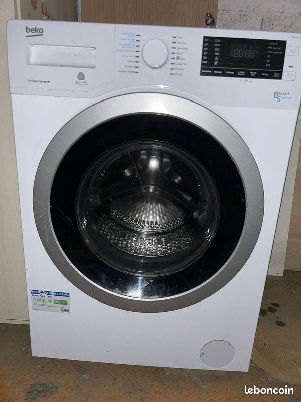 Machine à laver - lavage et séchage BEKO wdw85122 (image 3)