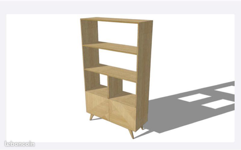 Vends bibliothèque style scandinave (image 1)
