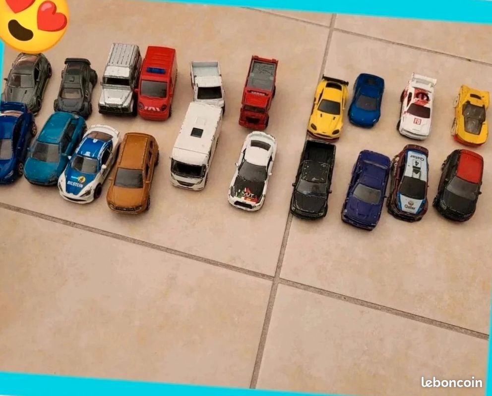 Voitures hotwheels majorette etc divers 20 en l'état (image 2)