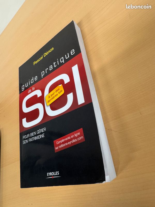 Guide pratique de la SCI – Pascal Dénos (Éditions Eyrolles) (image 1)