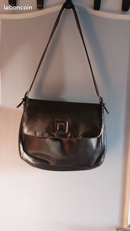 Sac à main Le Tanneur cuir noir Accessoires Bagagerie