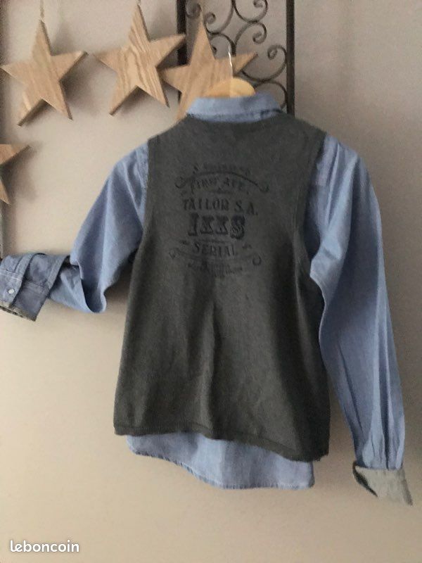 Chemise et gilet IKKS garçon (Junior:S) -evaloire (image 5)