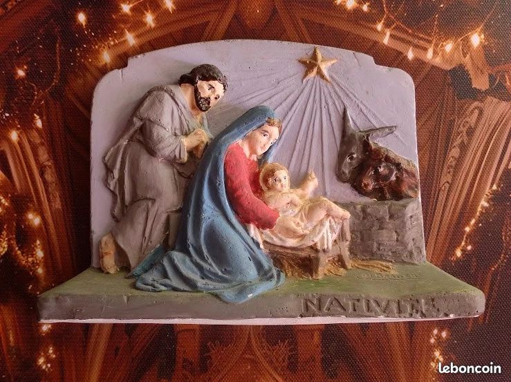 Bas-relief crèche - Villa d'Elba