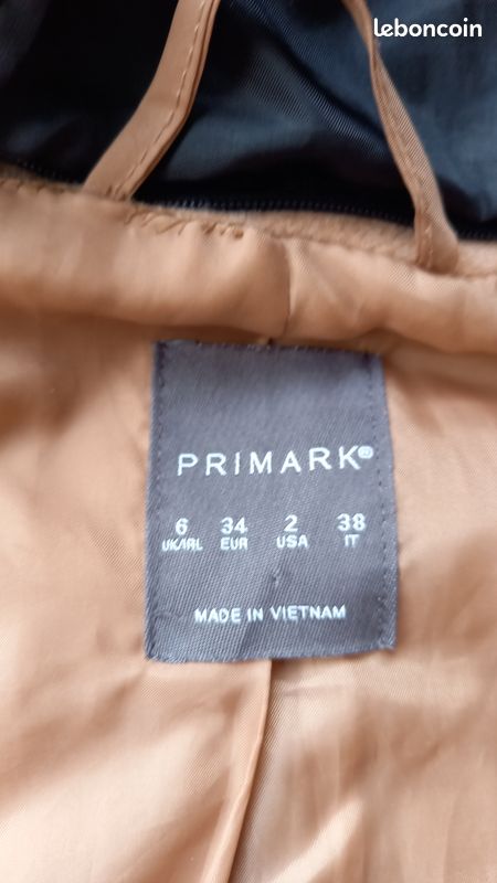 Blouson parka duffle coat camel en très bon état (image 4)
