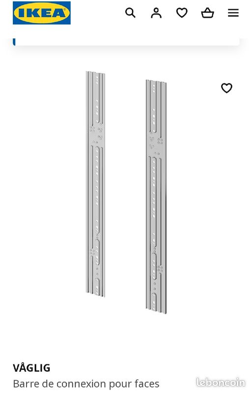 Barre pour lave vaisselle Ikea (image 1)
