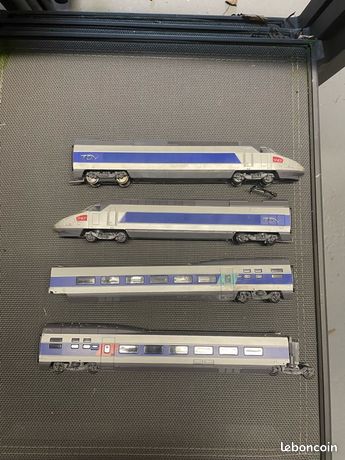 Rame TGV Atlantique SNCF – Jouef HO – 4 Éléments - Modélisme