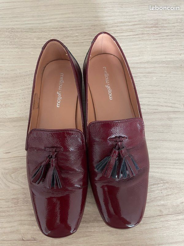 Appolonie Escarpins Babies Vernies Mellow Yellow Chaussures Vernis