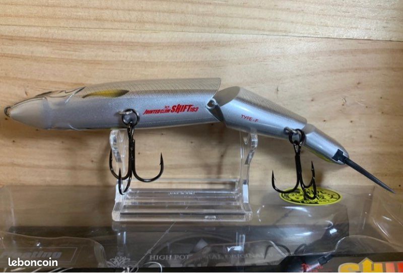 Leurre Gan Craft Jointed Claw Shift 183 Type F 29 – Flottant Et Bruiteur – Neuf