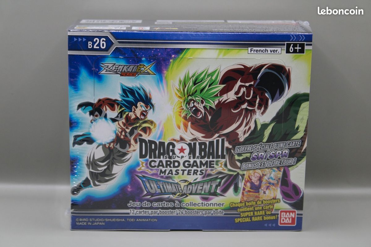 Display complet 24 boosters "Ultimate Advent" (DBS-B26)  Franais  Neuf  scell - Collection