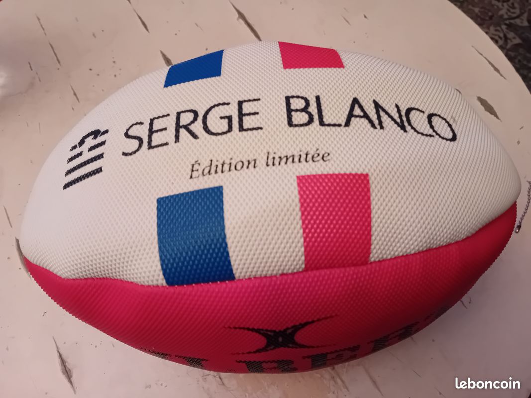 Ballon De Rugby Serge Blanco – Collector