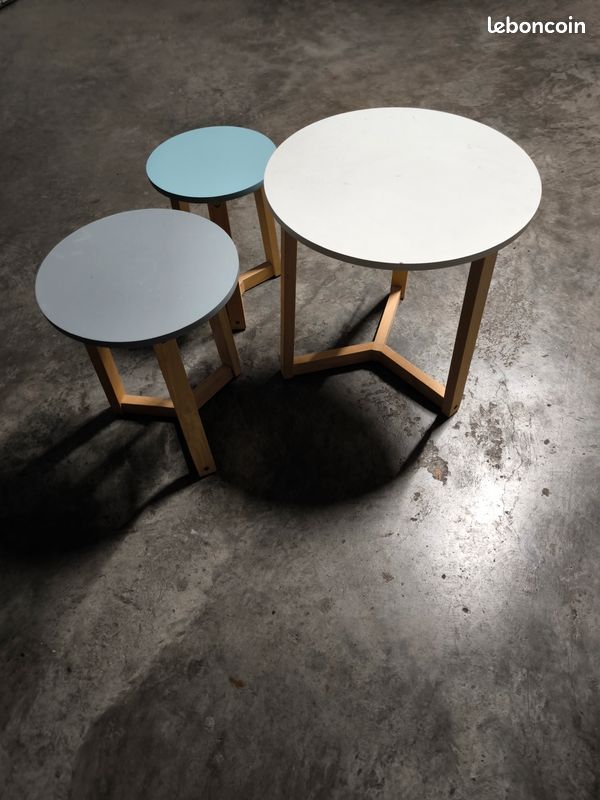 Don 3 tables gigognes Maison du monde bon état (image 1)