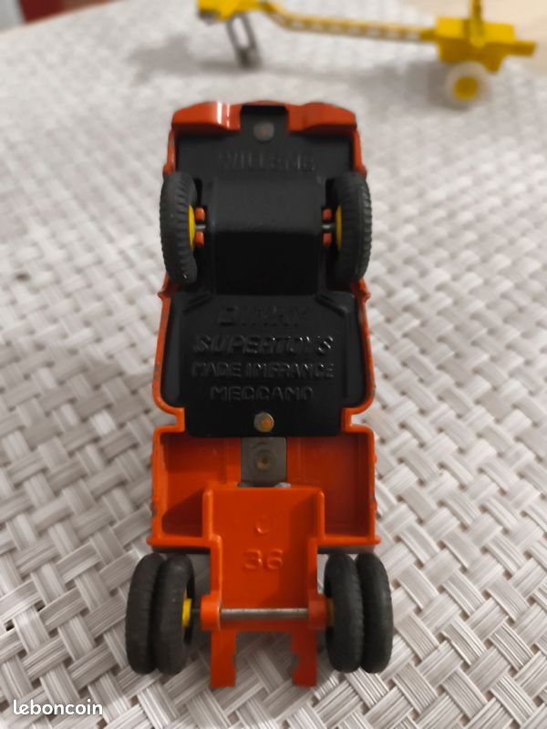 Dinky toys - Willème fardier quelques éclats en boite ref 36A, Vente