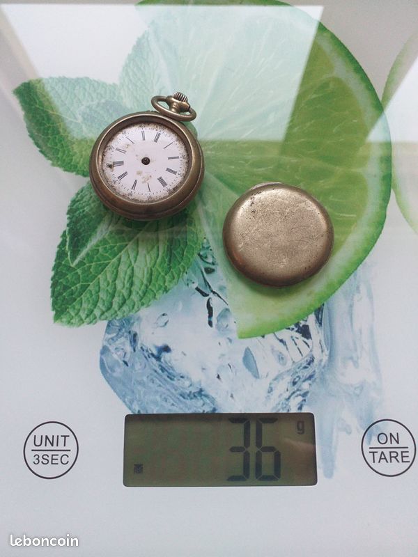 Montre De Poche Havila & Co Argent 900 - Style Art Déco 1900-1919