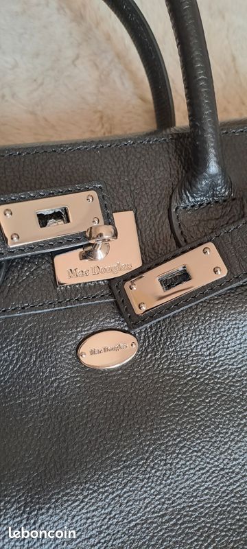 Sac à main Mac Douglas neuf, modèle Pyla-Buni XS, coloris noir (image 7)
