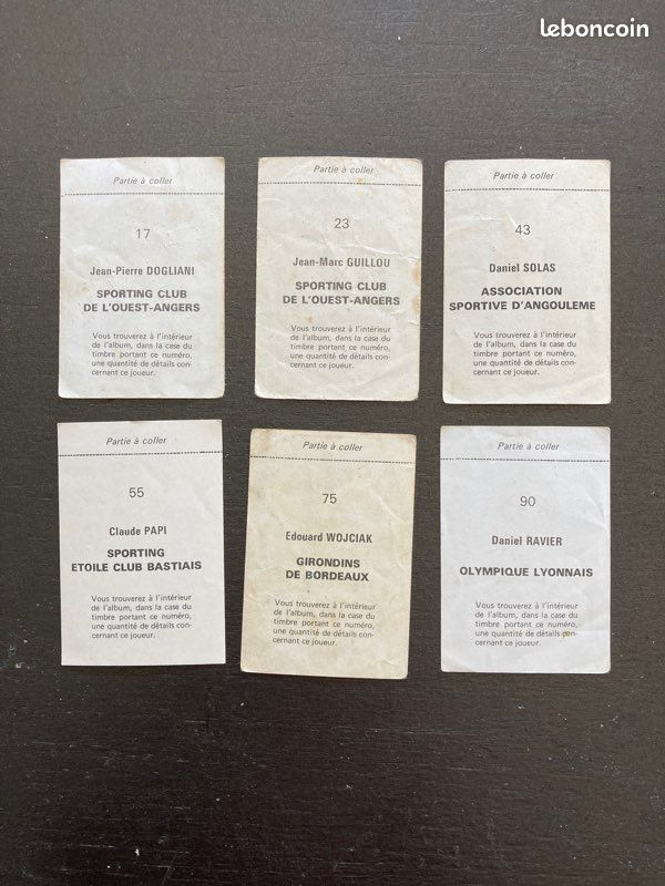 Football - Collecteur de vignettes Panini - Championnat de France Foot 2001