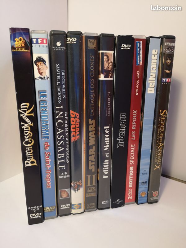 Lot de 10 films DVD en excellent état, comme neufs. 4 (image 2)