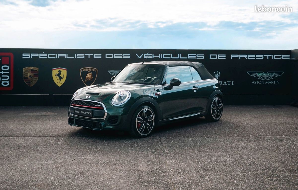 MINI Cooper JCW Cabriolet 231ch - Seulement 38500km (image 1)