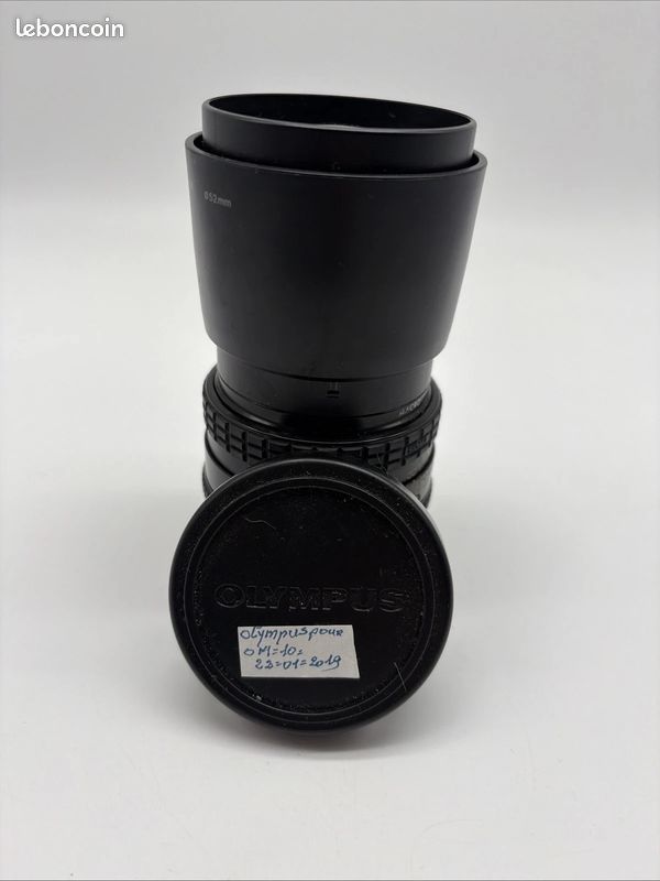 Objectif Olympus OM + IS/L Lens C-210 Converter 1.9X 52mm Macro – Vintage S21 - Photo, audio & vidéo