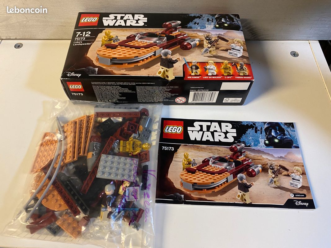 Luke's Landspeeder Lego Set 75173 Wars Luke Star Wars 75173